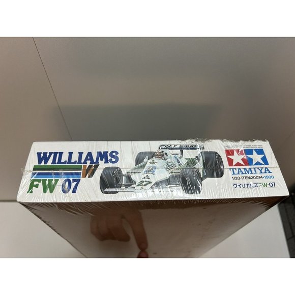 Vintage Tamiya Williams FW-07 Grand Prix #14 Detailed Model Kit #2014 NIB 1:20 - Picture 7 of 7